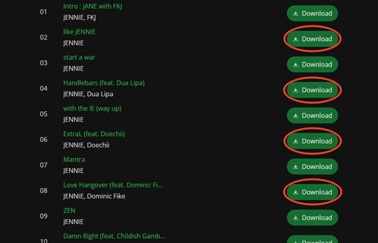 spotifydown album download song