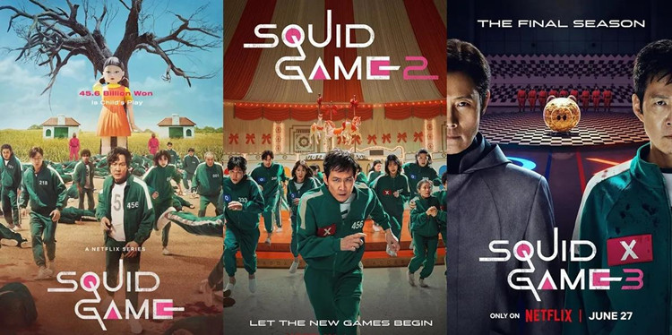 squid game season 1 2 3