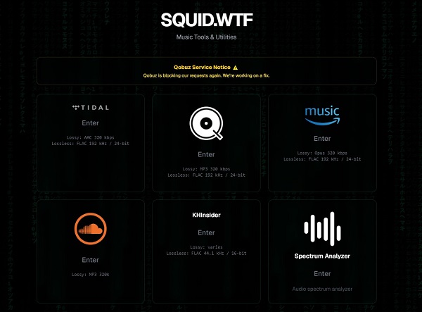 squid wtf interface