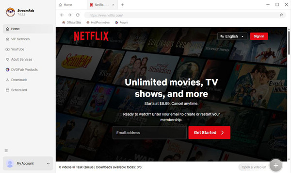 streamfab netflix video downloader