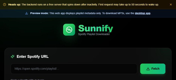 sunnify spotify downloader