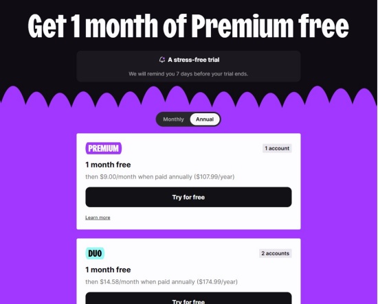 switch to different deezer plans