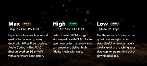 tidal sound quality
