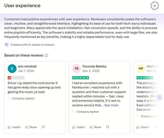 trustpilot reviews on noteburner