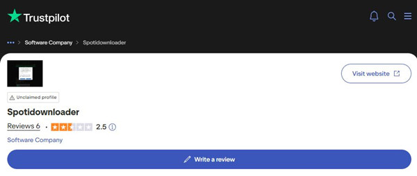 trustpilot spotisongdownloader