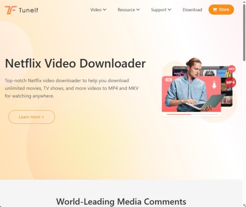 tunelf web page