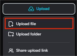 upload file to capcut online editor