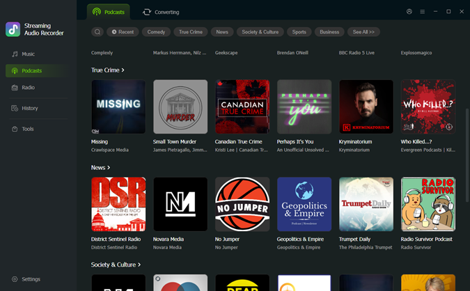 save podcast in viwizard