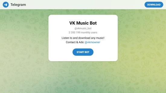 vk music bot