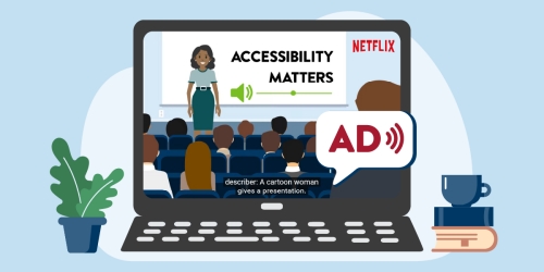 what is netflix audio description