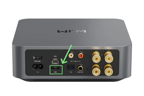 wiim device usb drive