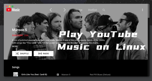 youtube music linux