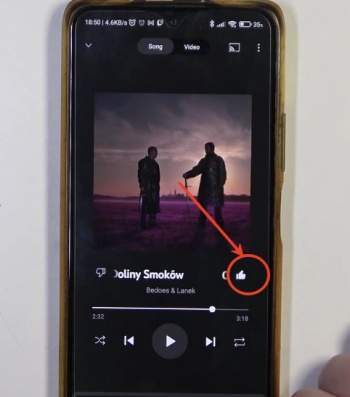 youtube music mobile add a song