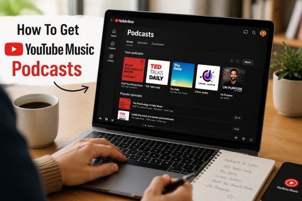 youtube music podcasts