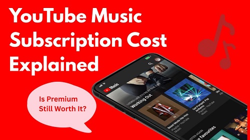 youtube music subscription cost