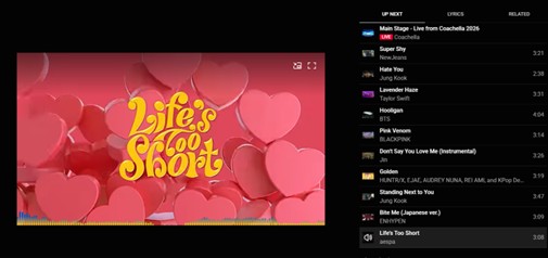 youtube music visualizer browser play