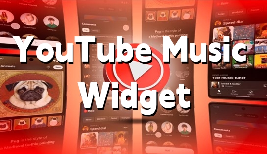 youtube music widget