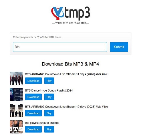 ytmp3-kpop-download