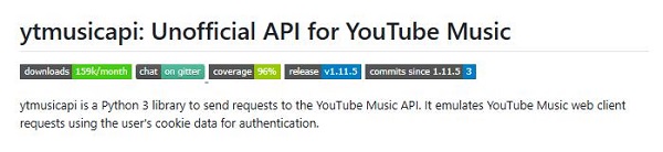 ytmusicapi github