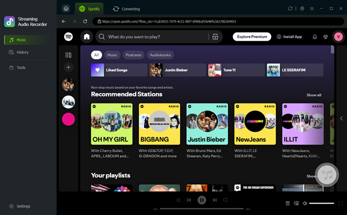 browse spotify music