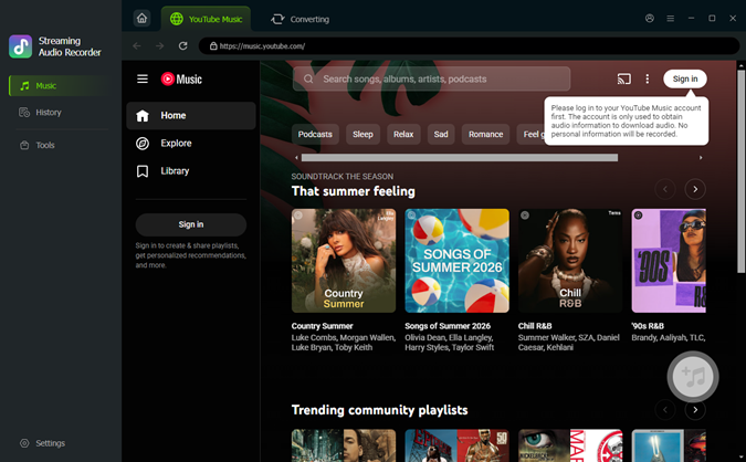 open youtube web player in viwizard